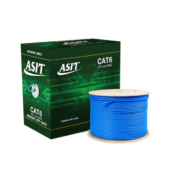 ซื้อ สาย lan ASIT-UTP6005-UTP Cat6e Indoor CCA (305m./ม้วน) ASIT